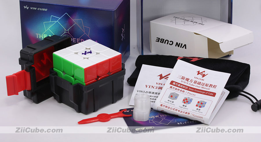 Vin Magnetic 3x3x3 Nova Cube, puzzle intellectual toy magic cube