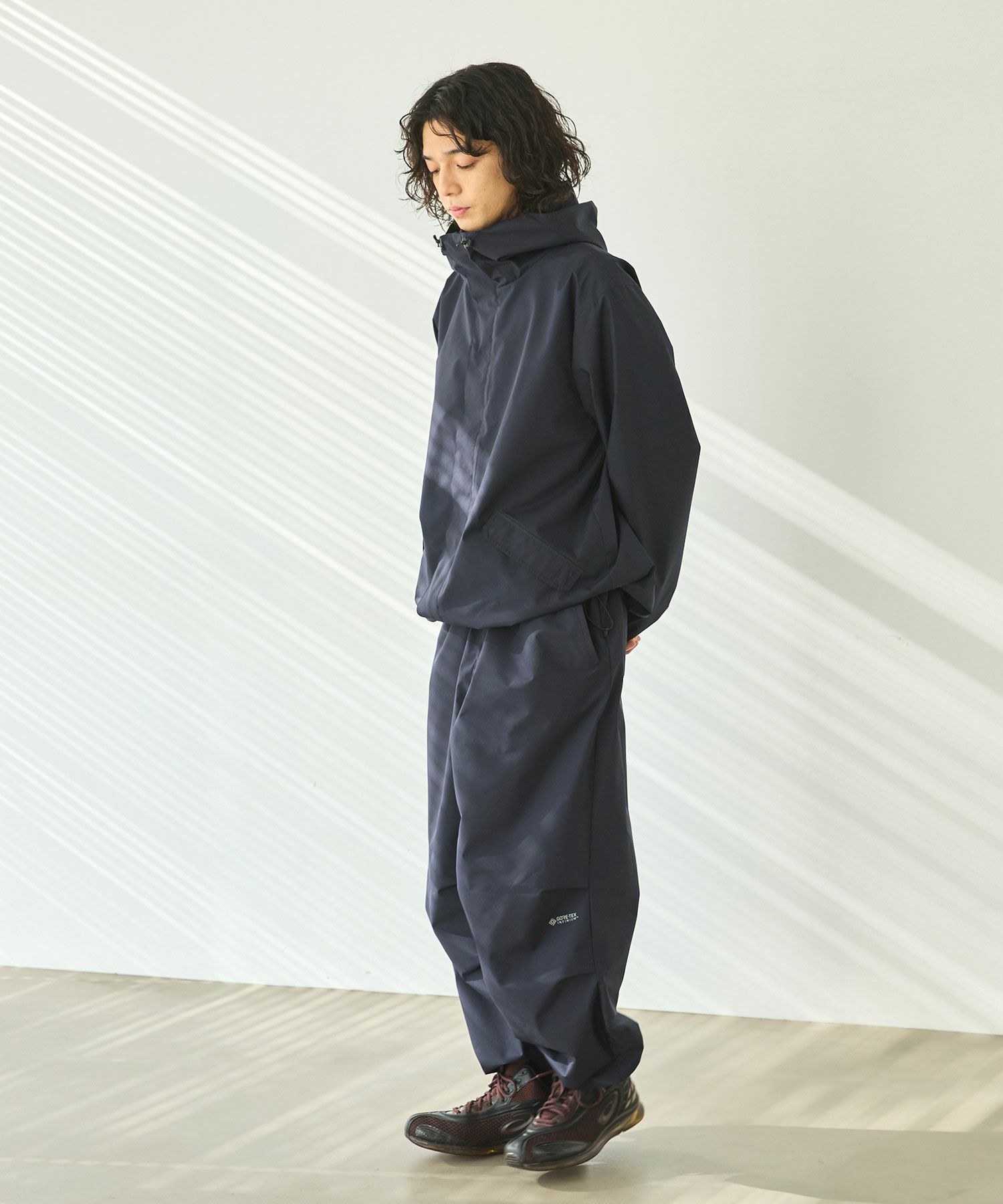 OPENING ACT×+phenix] GORE‑TEX INFINIUM ワイドオーバーパンツ