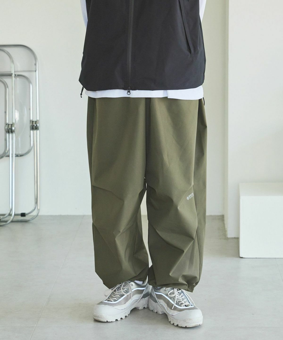 OPENING ACT×+phenix] GORE‑TEX INFINIUM ワイドオーバーパンツ