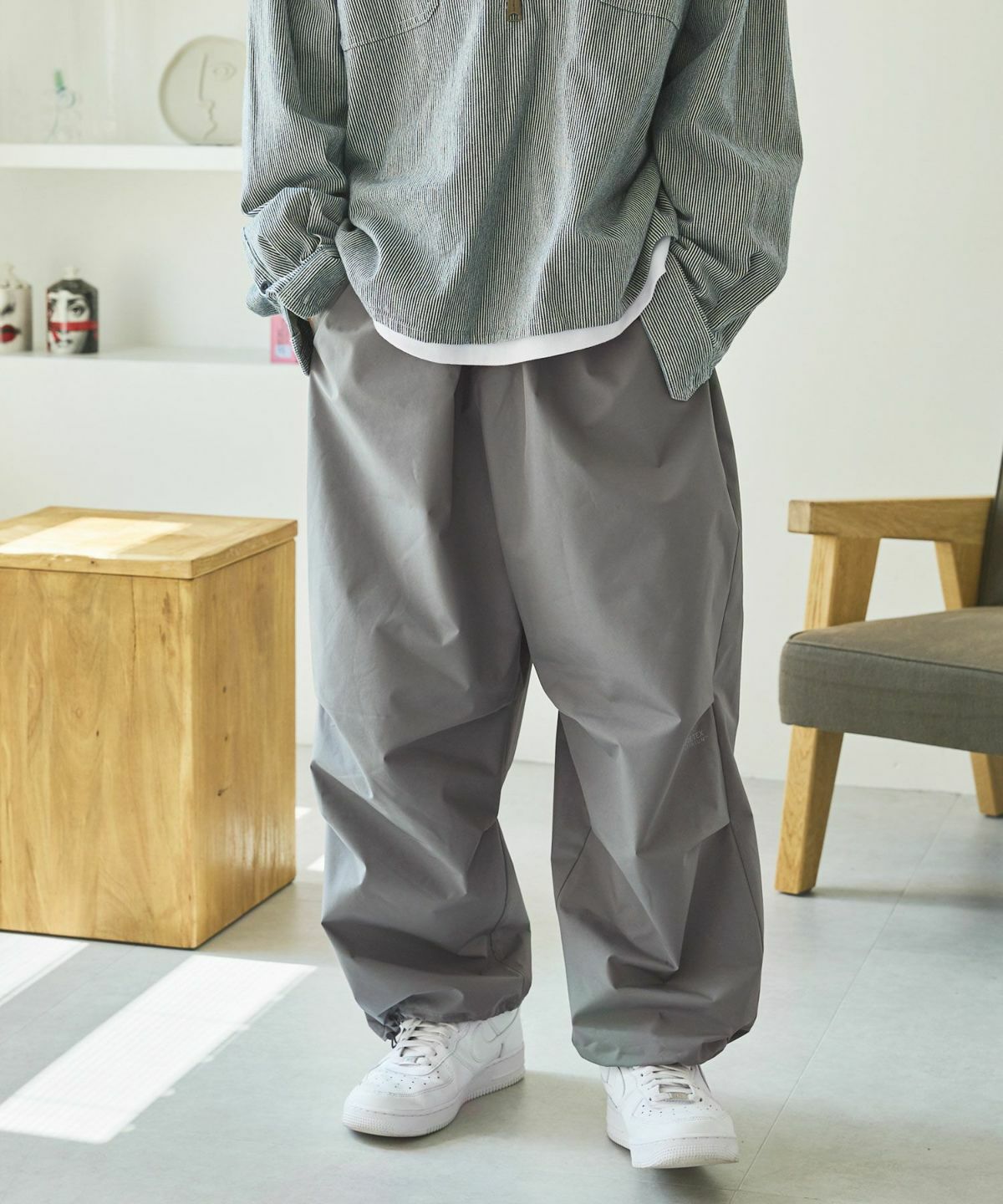 OPENING ACT×+phenix] GORE‑TEX INFINIUM ワイドオーバーパンツ