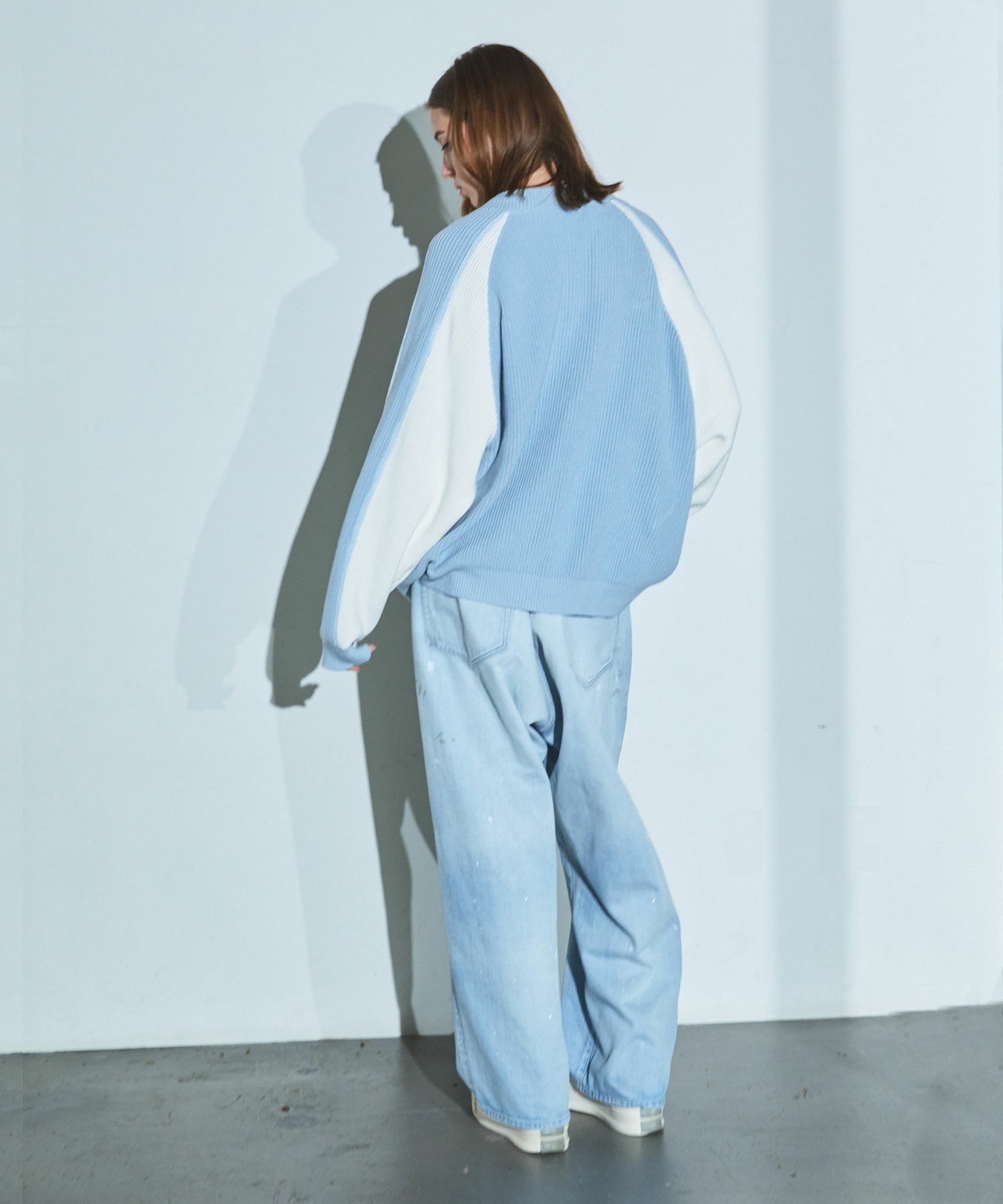 OPENING ACT] ヴィンテージ刺繍ニットスカジャン | OPENING ACT