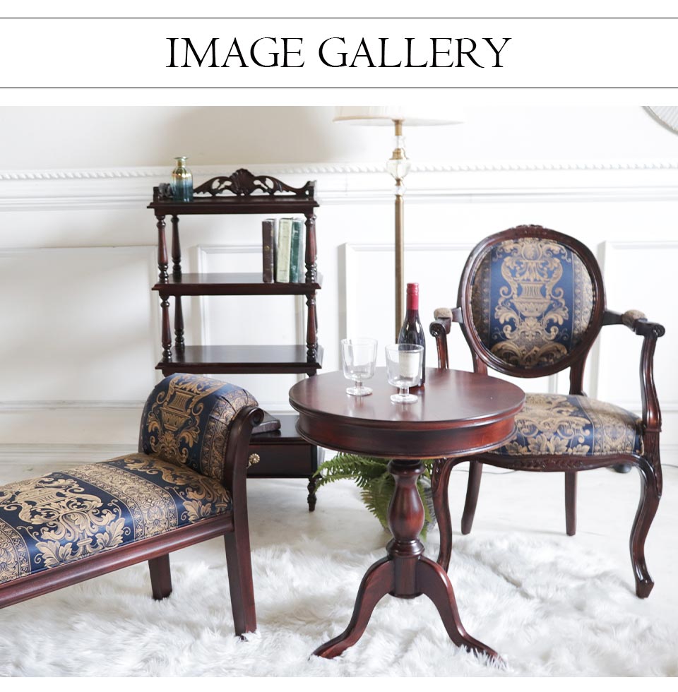 ティーテーブル 幅55cm｜英国調 アンティーク調｜おしゃれ家具通販 Y