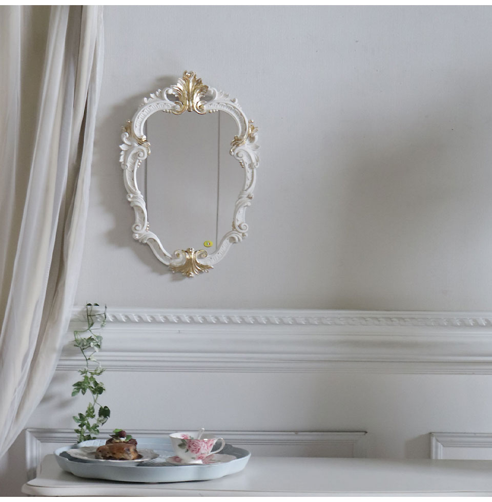 イタリア製 ウォールミラー 壁掛け鏡 ヴィクトリアン｜おしゃれ