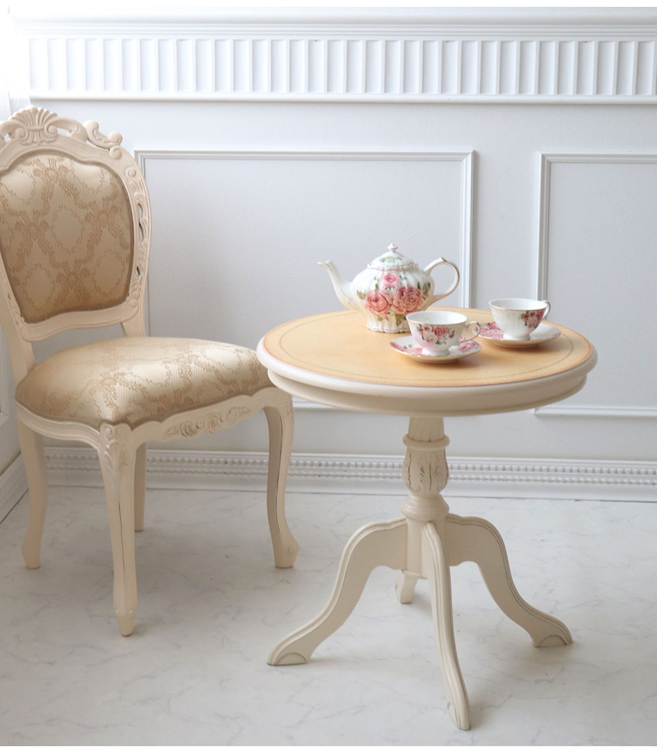 天使のテーブル ロココ調 アンティークテーブル サイドテーブル ①