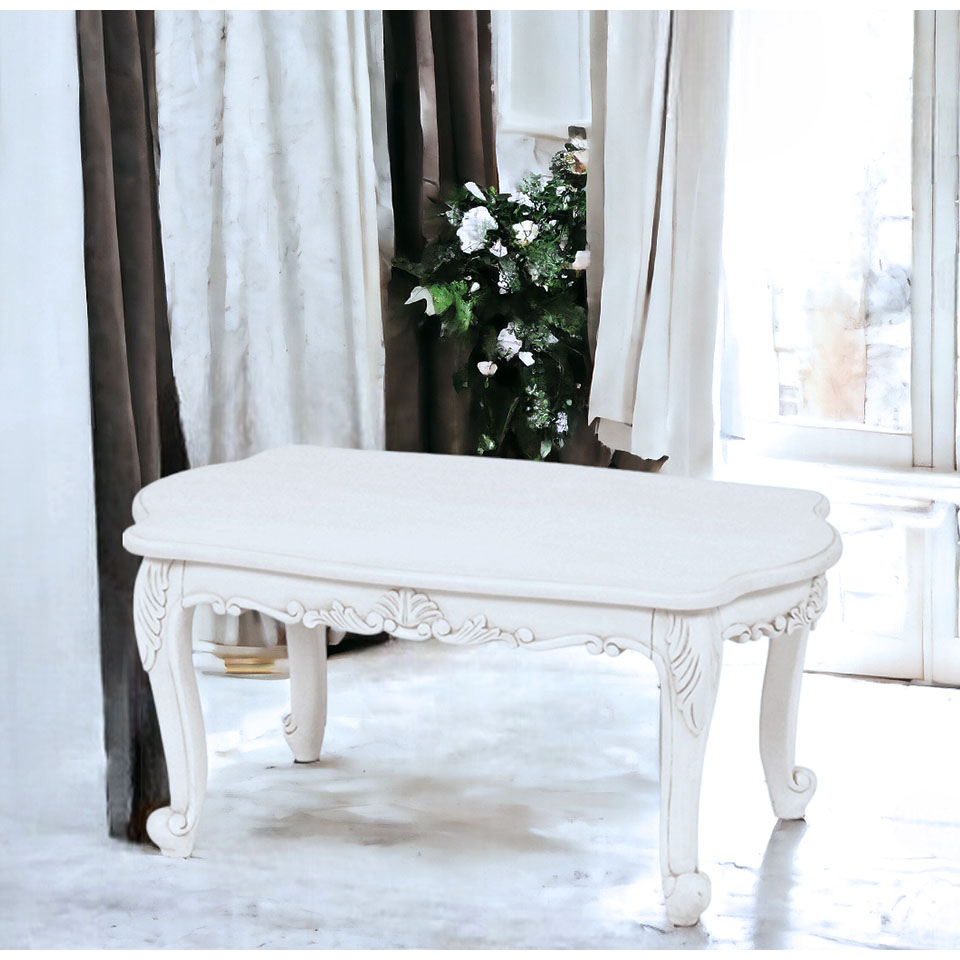 姫系家具 ヴィオレッタ・センターテーブル 幅80cm｜Y-KAGU(輸入家具屋