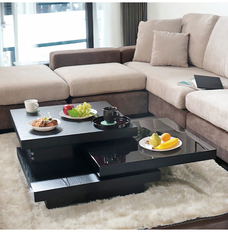 伸長＆回転式 センターテーブル HOBANG｜モダン家具・シンプル家具