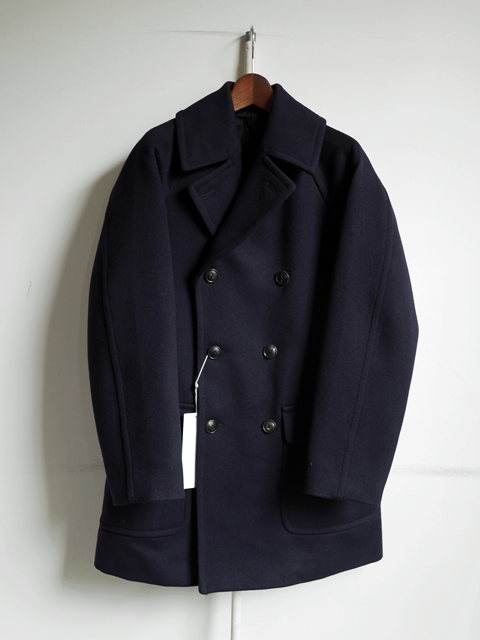 COMOLI キャバリーメルトン ダブルブレステッドコート | 大阪心斎橋の