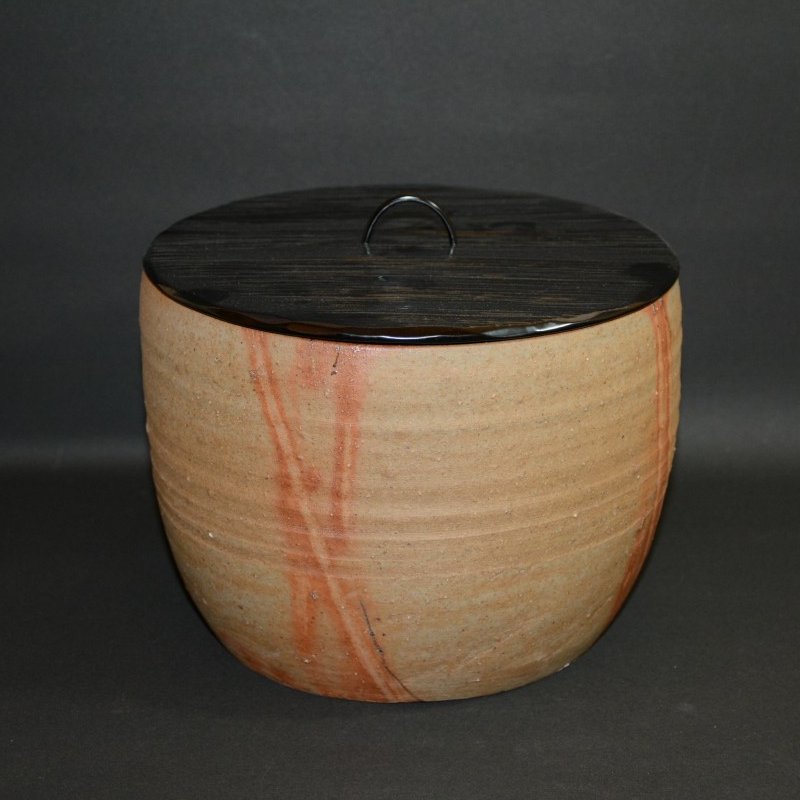 備前焼 備前ヒダスキ水指 時代物 美術工芸備前 和食器と茶道具の