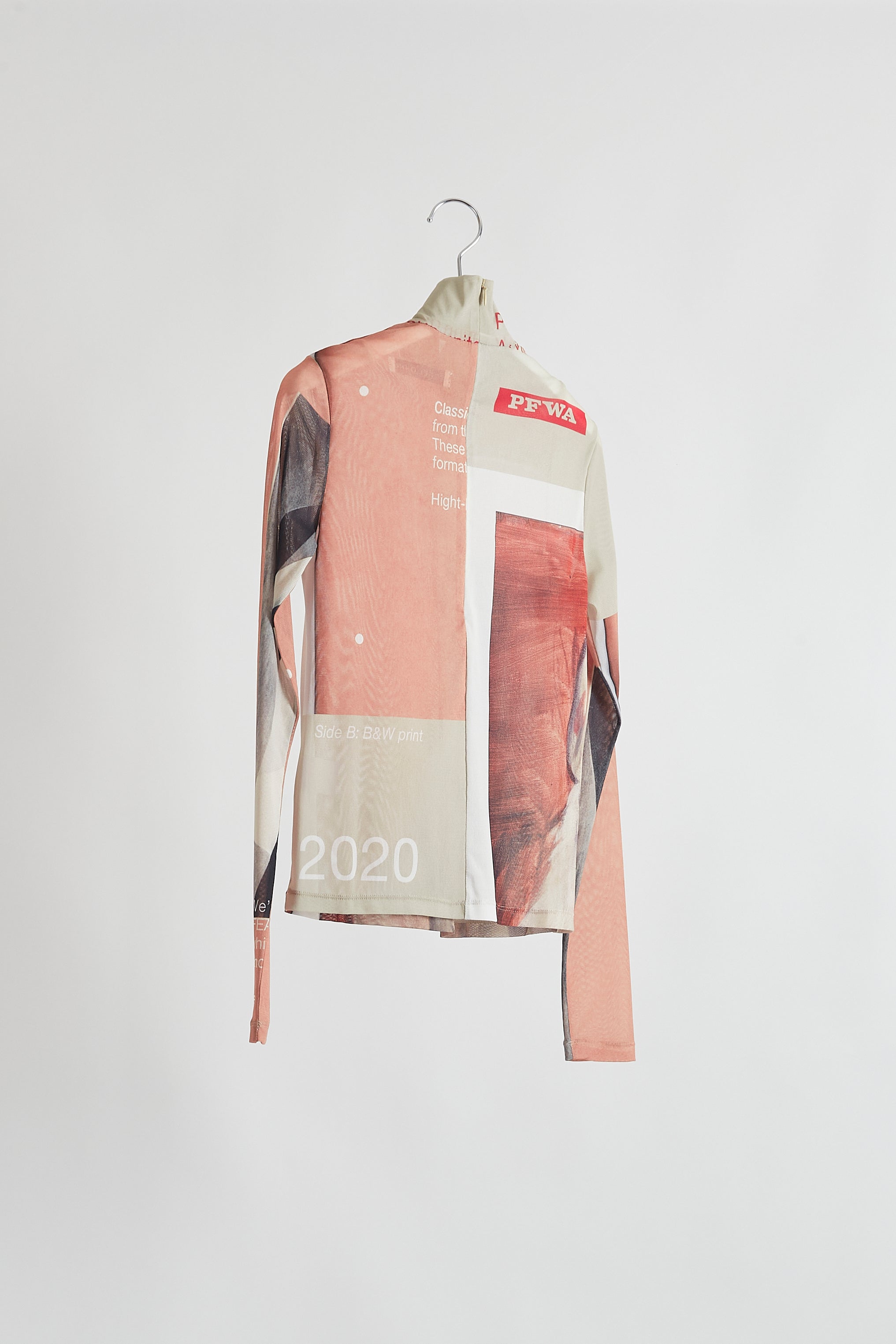 Graphic Mesh Top – YOHEI OHNO