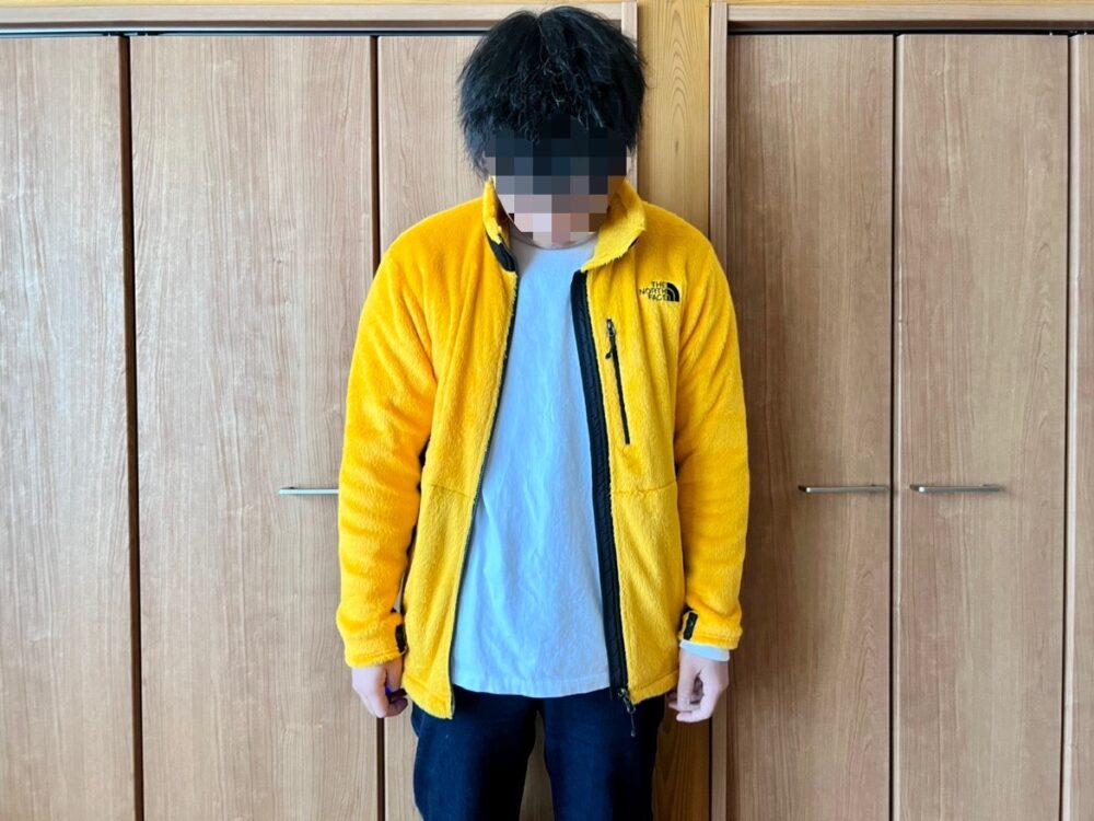 ノースフェイス「ジップインバーサミッドジャケット」のサイズ感や使用