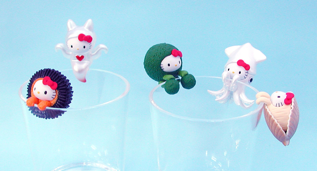 北海道の海や湖にハローキティさん生息中 / おいしそうでかわいらしい