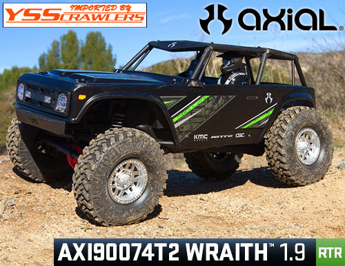 Axial Racing 1/10 Wraith[レイス] 1.9 RTR！[ブラック] [Wraith1.9