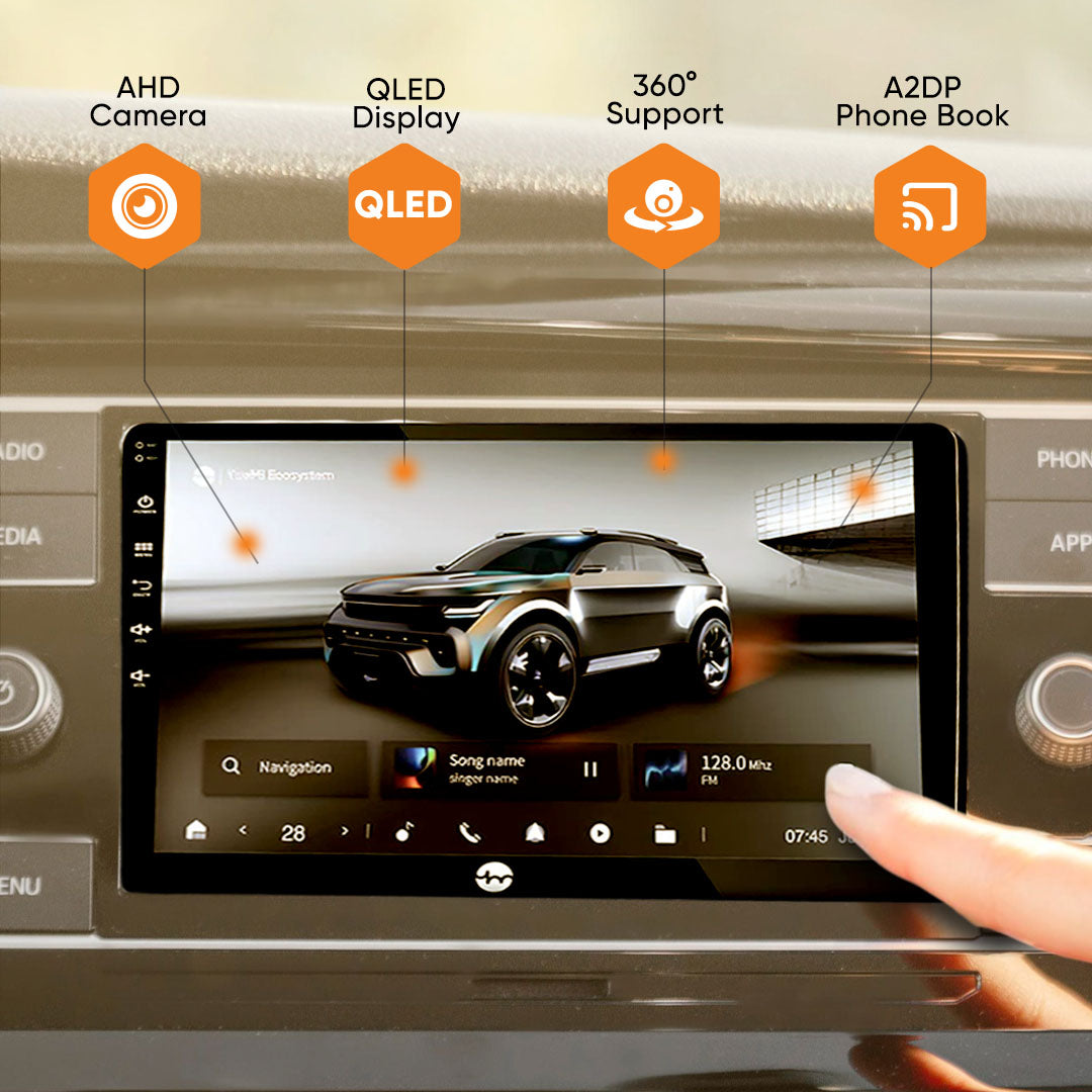 YueMi M2 2GB+32 GB Multimedia Player with 360° Birdview Support