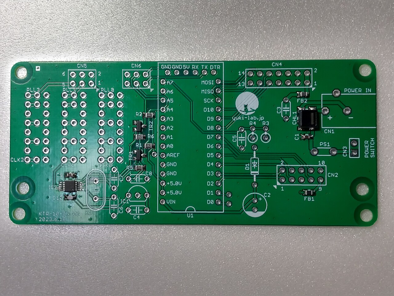 KTR-10 コントロール・PLL基板(CN-02)の作り方