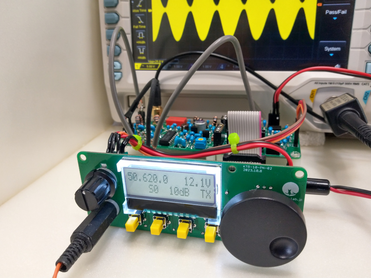 500mW出力】50MHz QRPp AMトランシーバーキット KTR-12 / JR0DBK