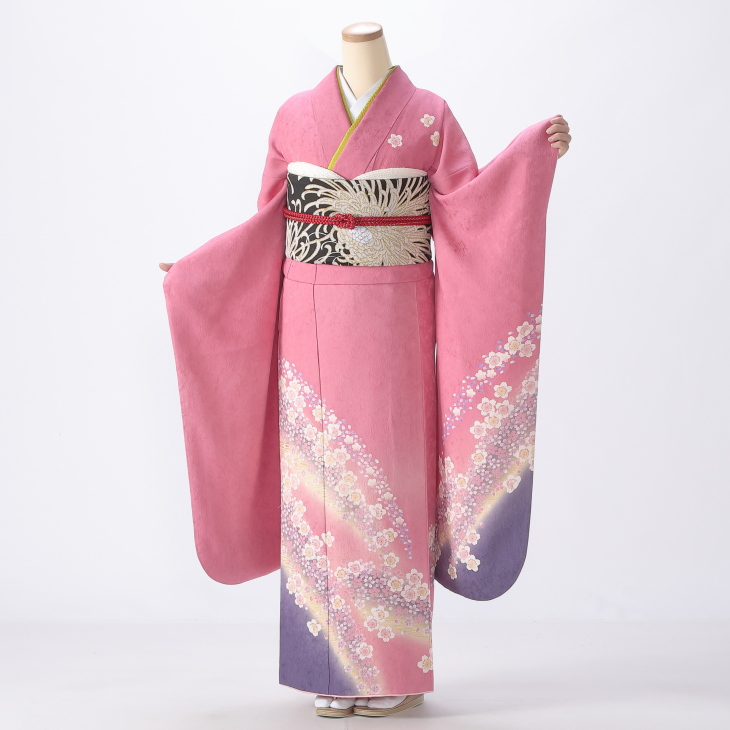 ピンク/オレンジの振袖【販売】｜【公式】京都きもの友禅オンライン