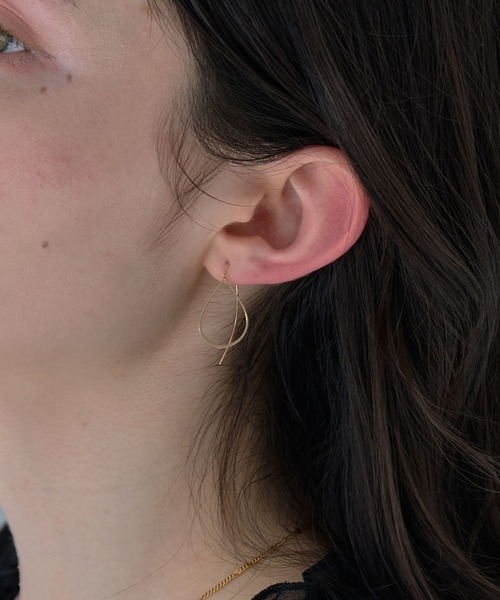 Phoebe（フィービー） ピアス 「K10」ドロップラインアメリカンピアス