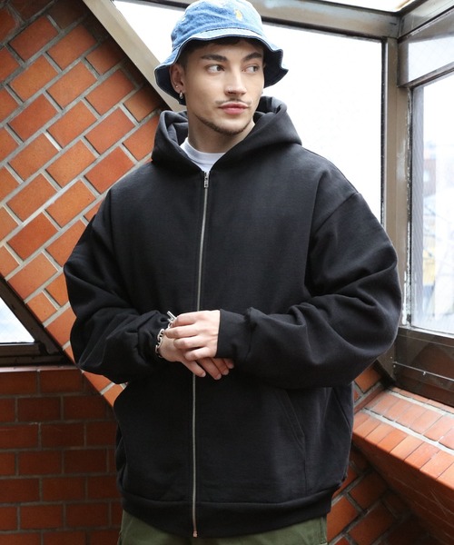 Beautiful Harmony パーカー LOS ANGELES APPAREL ジップパーカー