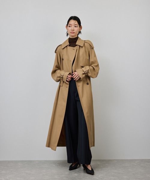 ROPE'（ロペ） トレンチコート コート MANTECO(マンテコ) テンセル