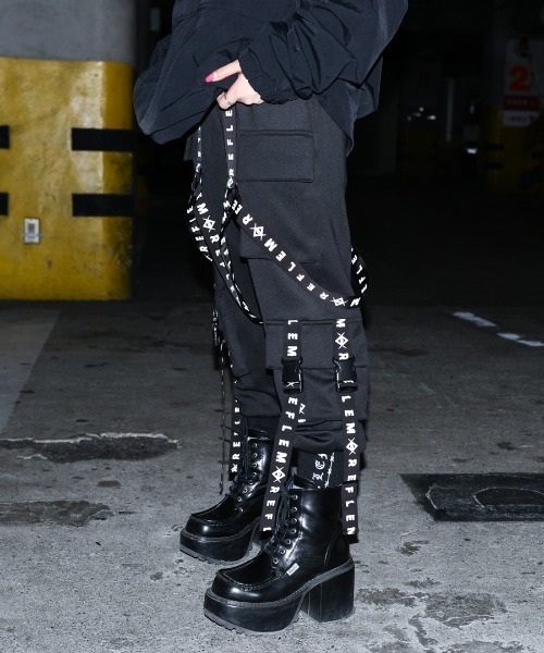 REFLEM（レフレム） カーゴパンツ 「REFLEM/レフレム」ハーネスロゴ