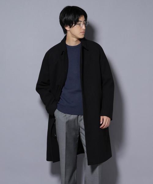 NANO universe（ナノ・ユニバース） ステンカラーコート コート テック