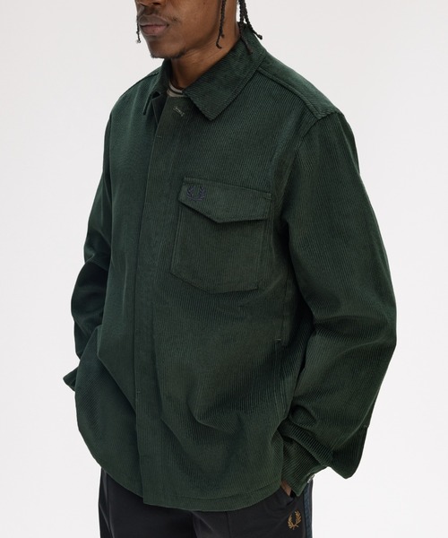 FRED PERRY（フレッドペリー） シャツ Corduroy Overshirt