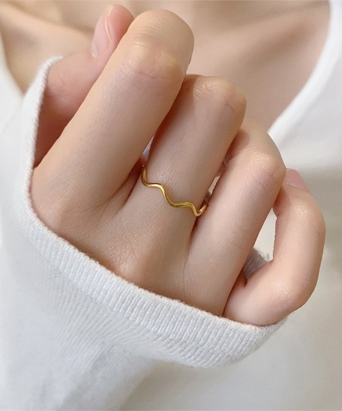 指輪 リング ウェーブリング レディース : ZOZOTOWN Yahoo!店 - 通販