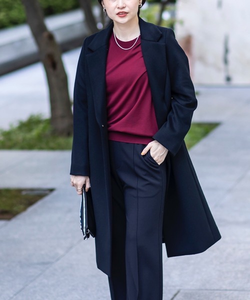 INDIVI（インディヴィ） コート チェスターコート 「定番人気！/名品