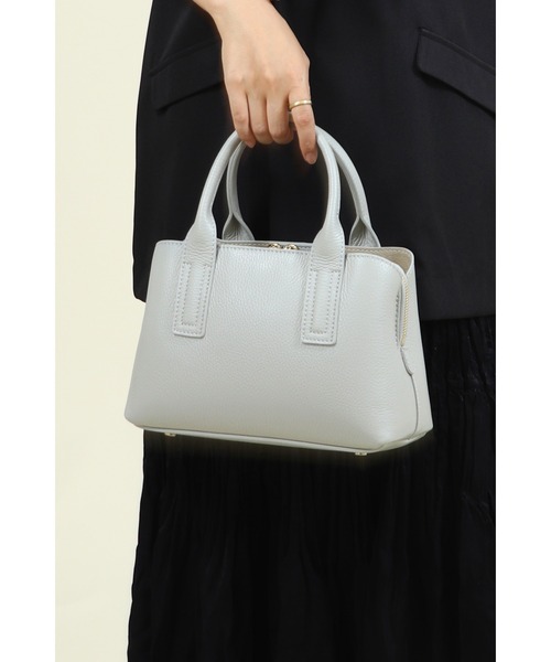 Bermosa ハンドバッグ 本革 イタリア製 2WAY レディースハンドバッグ