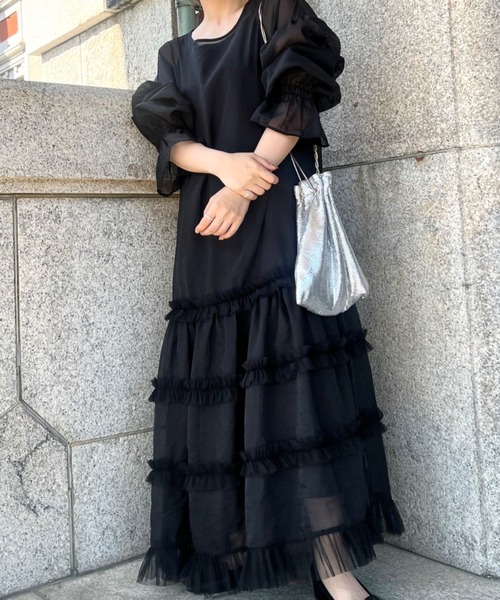 JUMELLE（ジュメロ） ワンピース 「結婚式/オケージョン」tulle