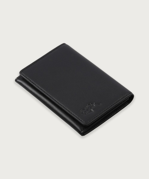 POLO RALPH LAUREN（ポロ・ラルフローレン） 名刺入れ カーフレザー