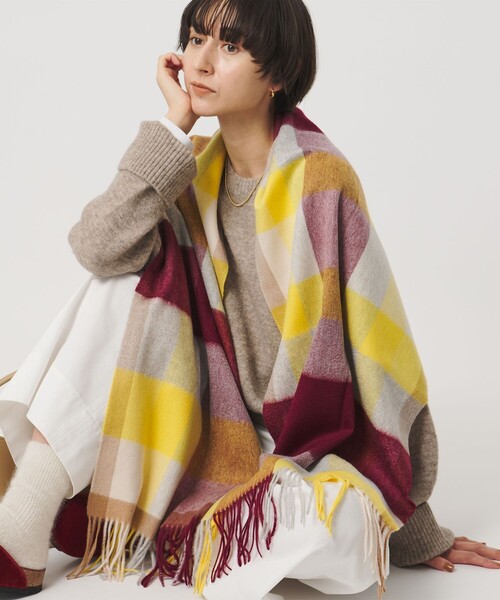 Elegancese ストール マフラー 「別注」「elegancese」カシミヤ