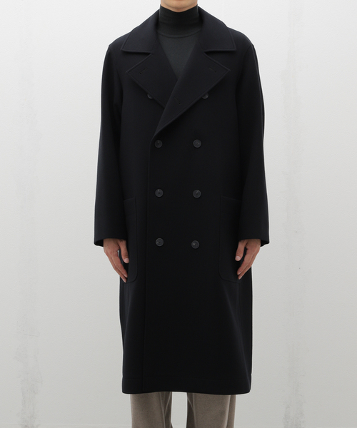 ATON（エイトン） チェスターコート コート SUPER 160S DOUBLE SAXONY