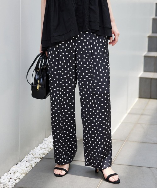 SLOBE IENA（スローブイエナ） パンツ 「WEB限定/追加2」プリント