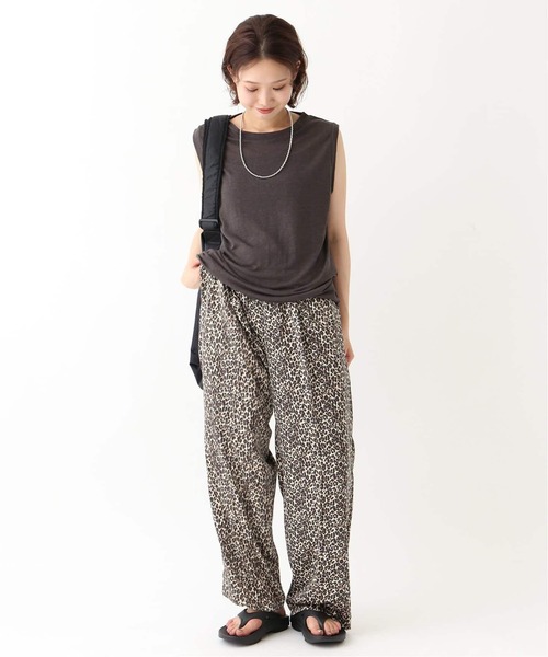 SLOBE IENA（スローブイエナ） パンツ 「WEB限定/追加2」プリント