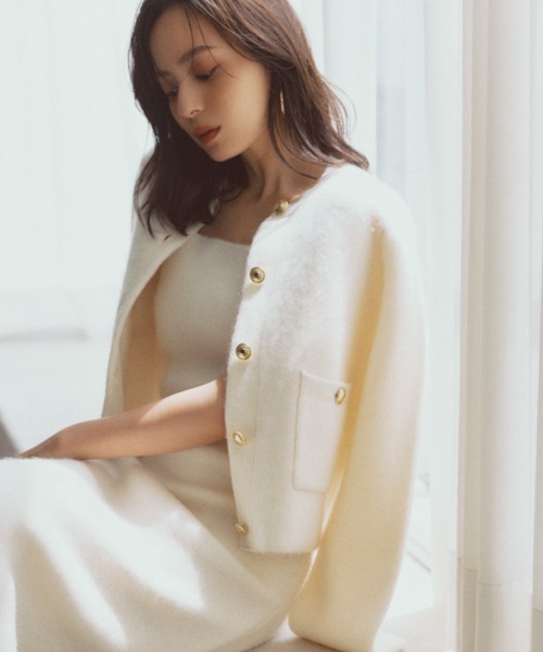 anuans（アニュアンス） ジャケット ノーカラージャケット 「ZOZO限定