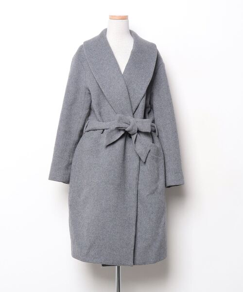 URBAN RESEARCH ROSSO WOMEN」 チェスターコート FREE グレー