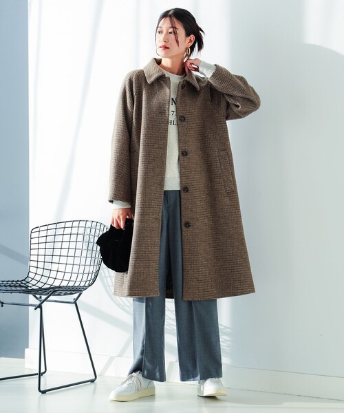 B：MING by BEAMS（ビーミング by ビームス） ステンカラーコート