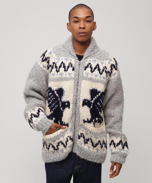 ドルチェ＆ガッバーナ ウール・アルパカ混紡カウチンセーター AVIREX