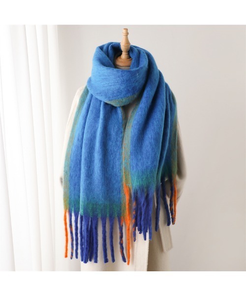 Sakka マフラー ストール グラデーション BIGマフラー レディース