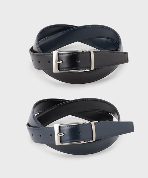 TAKEO KIKUCHI（タケオキクチ） ベルト 「GIFT」リバーシブル ビジネス