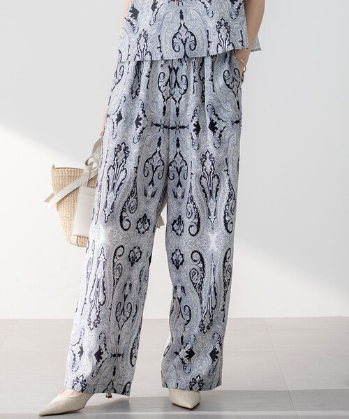 23区（ニジュウサンク） パンツ 「洗える」Rattiドローイング