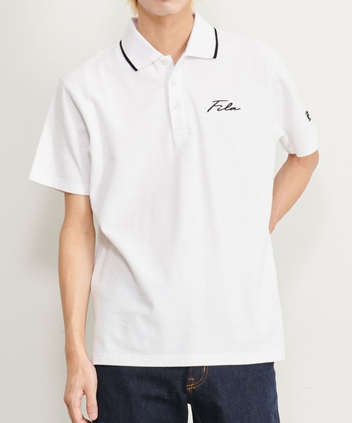 FILA（フィラ） ポロシャツ 「FILA/フィラ」WEB限定 別注 ワンポイント
