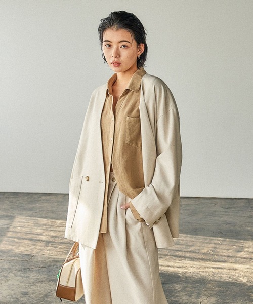 BAYFLOW（ベイフロー） ジャケット ノーカラージャケット