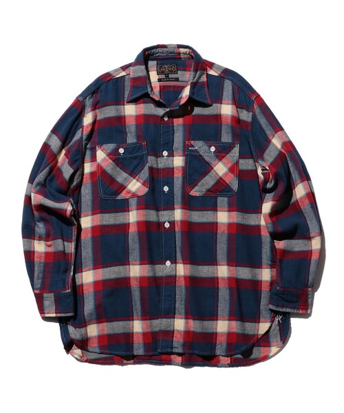 BEAMS+（ビームスプラス） シャツ インディアン フランネルチェック