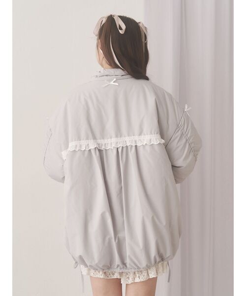 merry jenny（メリージェニー） ダウンコート ダウンジャケット ribbon