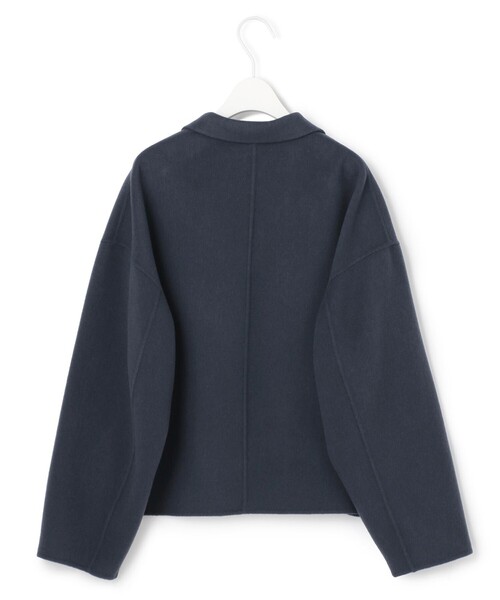 ICB（アイシービー） ブルゾン アウター ウールリバー ショート