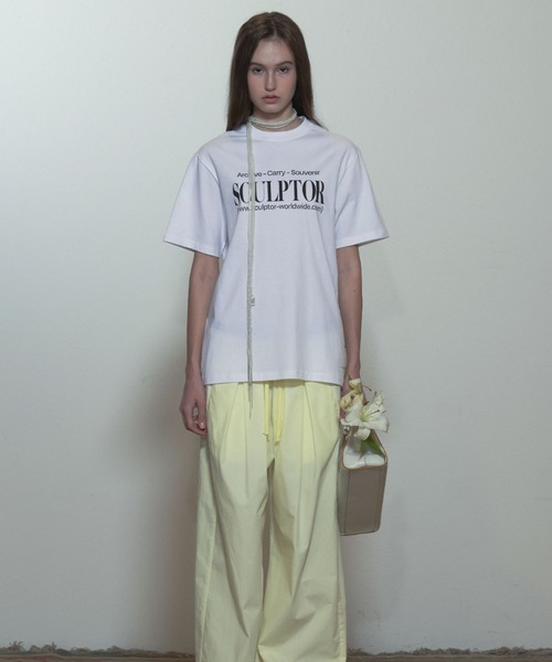 SCULPTOR（スカルプター） tシャツ Classic Logo Tee レディース