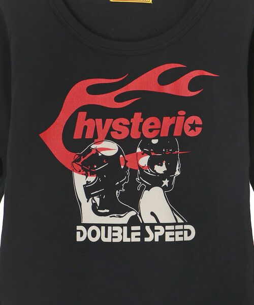 HYSTERIC GLAMOUR（ヒステリックグラマー） tシャツ HYSTERIC FLAME ON