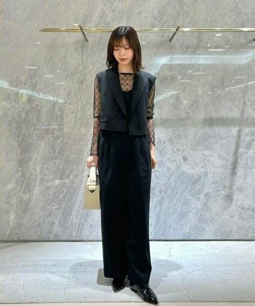 allureville（アルアバイル） サロペット オーバーオール ストレッチ